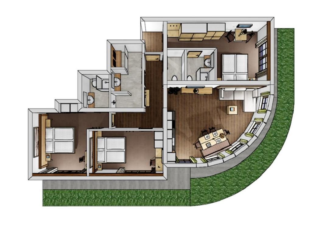 Appartements Alexander Fiss Exteriér fotografie